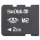 Karta pamięci SANDISK Memory Stick Micro (M2) 2GB (SDMSM2M-002G-B35) - 40361 - zdjęcie 2